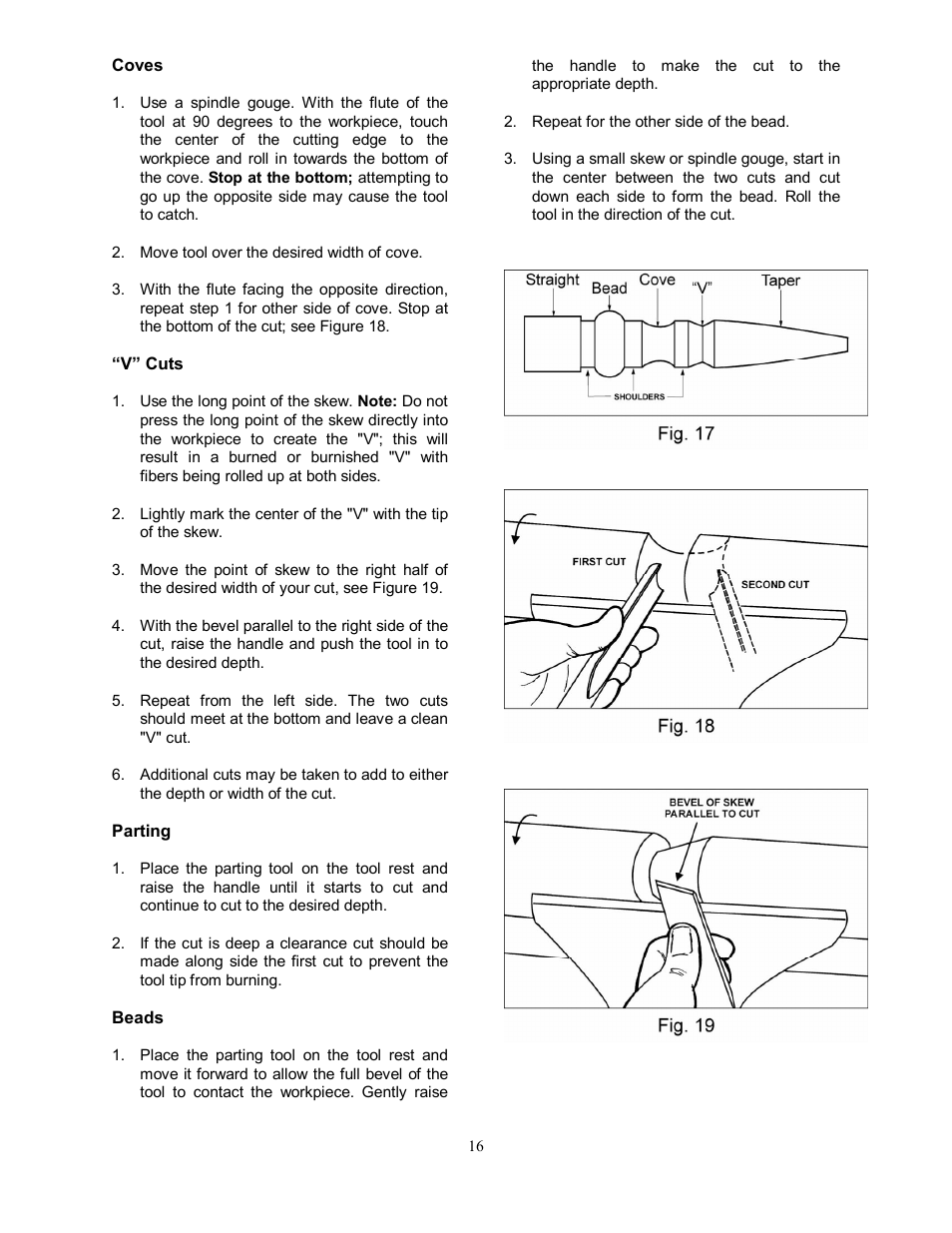 Jet Tools JWL-1642EVS-2 User Manual | Page 16 / 32