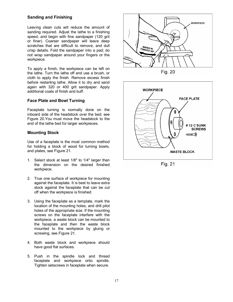 Jet Tools JWL-1642EVS-2 User Manual | Page 17 / 32