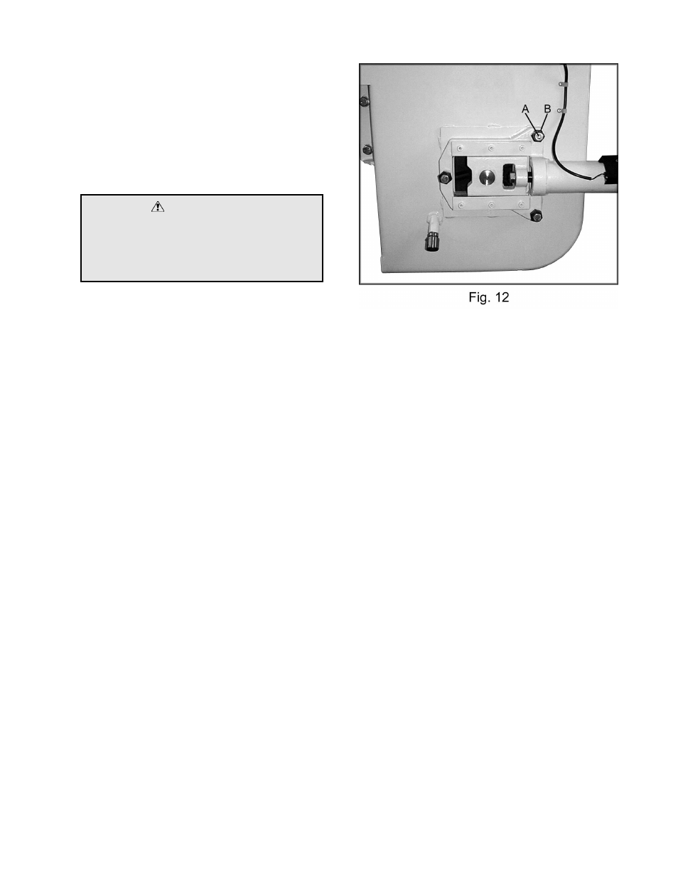 Blade tracking adjustment, Lubrication and gearbox, Warning | Jet Tools HBS-1321W WMH User Manual | Page 12 / 24