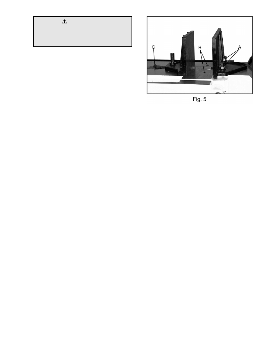 Adjustments, Adjusting vise square to the blade, Adjusting vise for miter cuts | Positioning vise, Warning | Jet Tools HBS-1321W WMH User Manual | Page 8 / 24