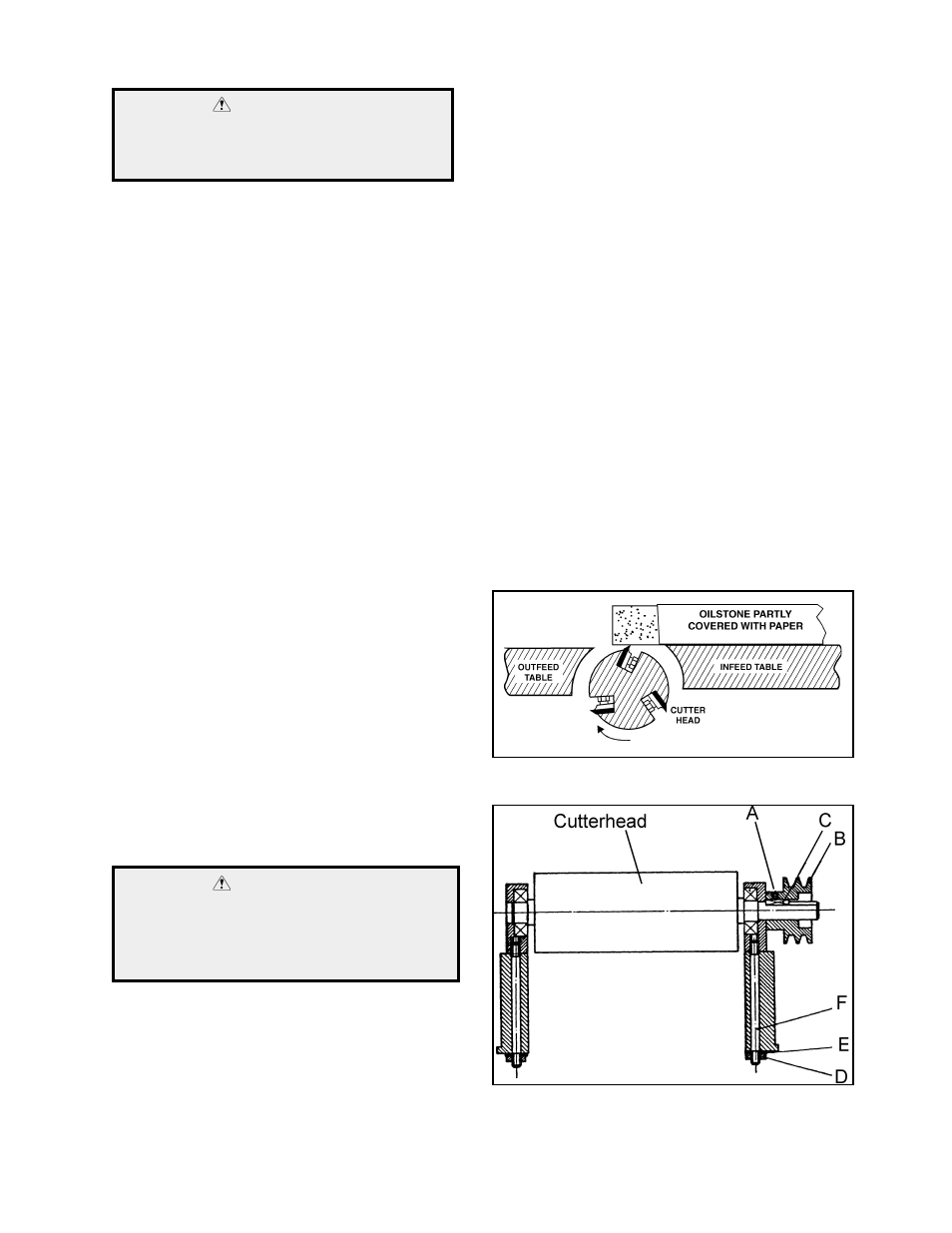 Warning | Jet Tools JJ-8CS User Manual | Page 18 / 28