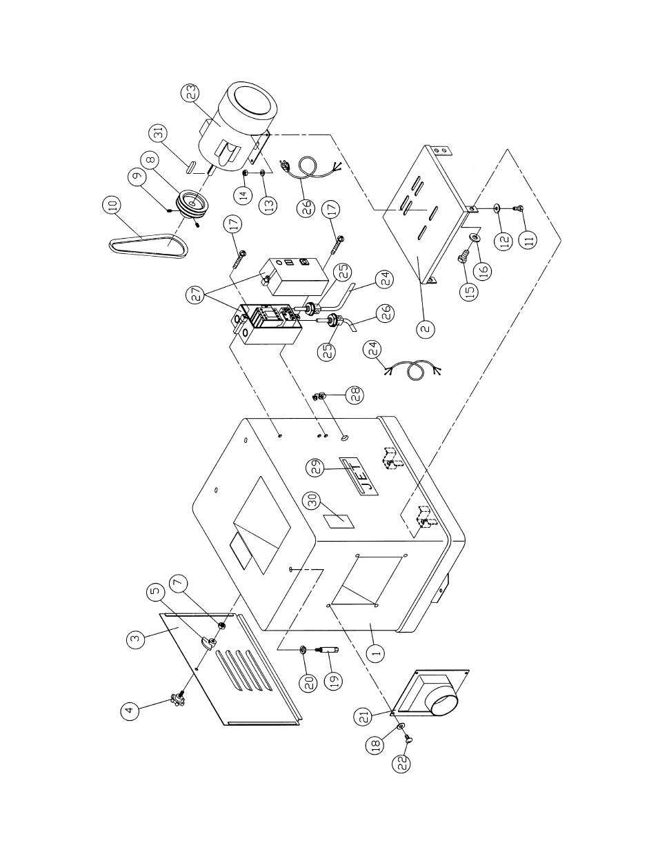 Jet Tools JJ-8CS User Manual | Page 24 / 28