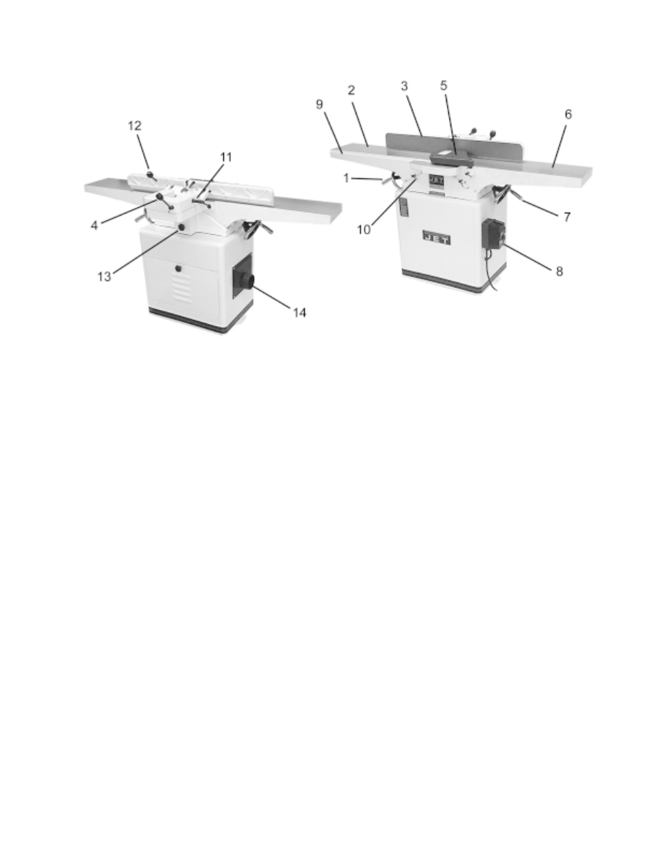 Jet Tools JJ-8CS User Manual | Page 6 / 28