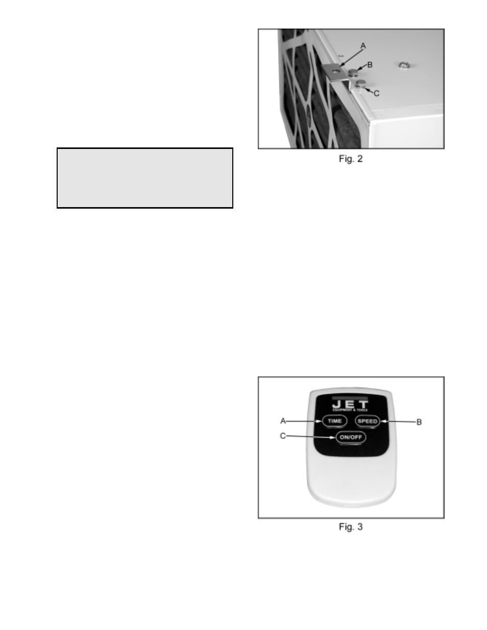 Caution | Jet Tools M-708620 User Manual | Page 7 / 10