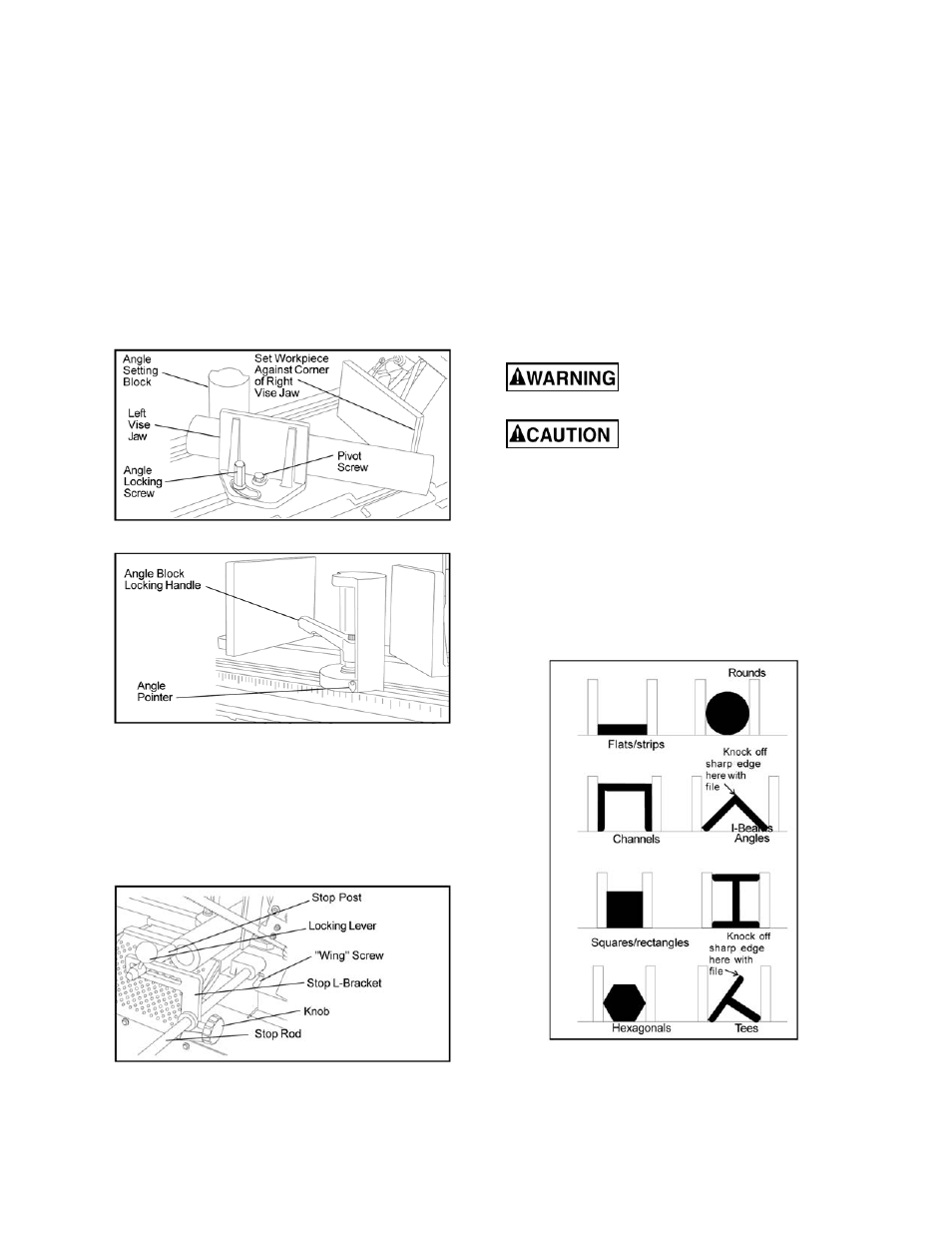 3 installation and adjustment of work stop, 0 starting the saw | Jet Tools J-7040 User Manual | Page 11 / 32
