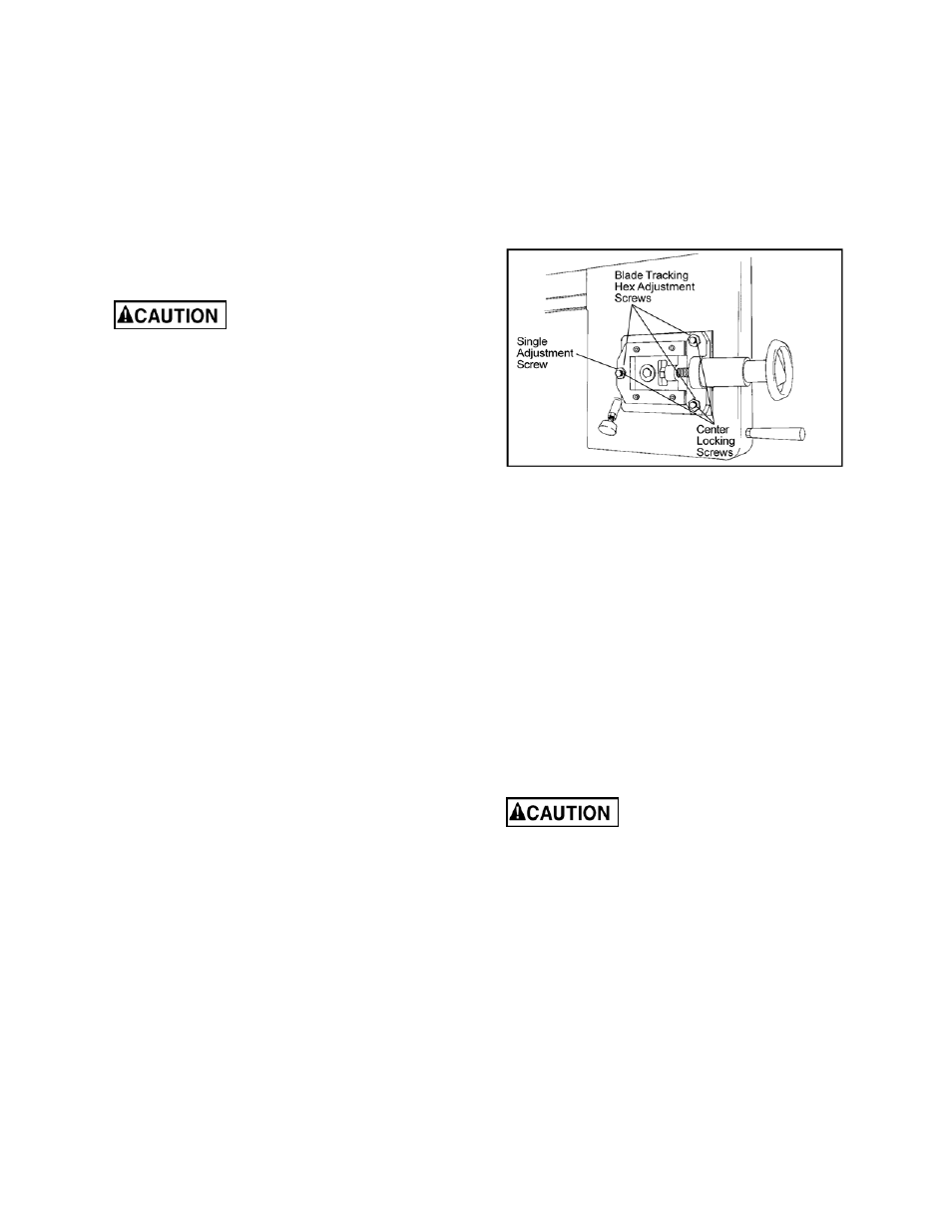 1 coolant flow, 2 coolant mixture and quantity, 0 adjustments | 1 blade tracking adjustment, 2 factory or field procedure | Jet Tools J-7040 User Manual | Page 12 / 32
