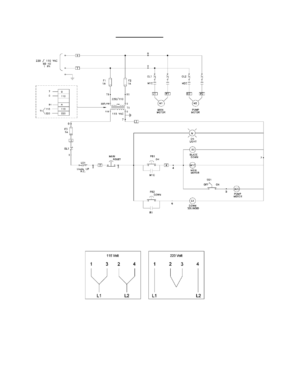 0 electrical connections | Jet Tools J-7040 User Manual | Page 28 / 32