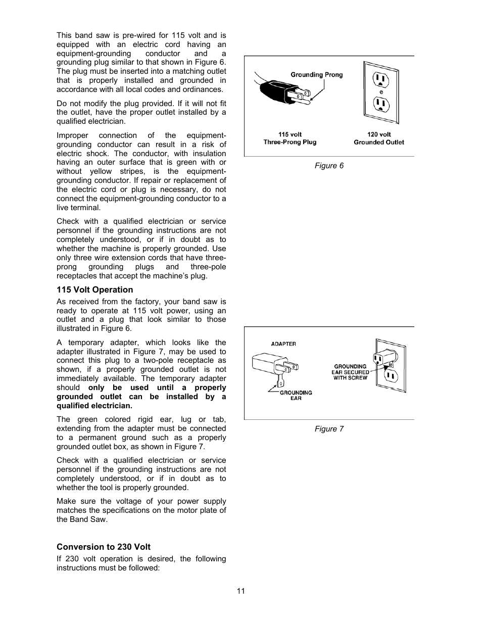 Jet Tools HBS-56S User Manual | Page 11 / 28