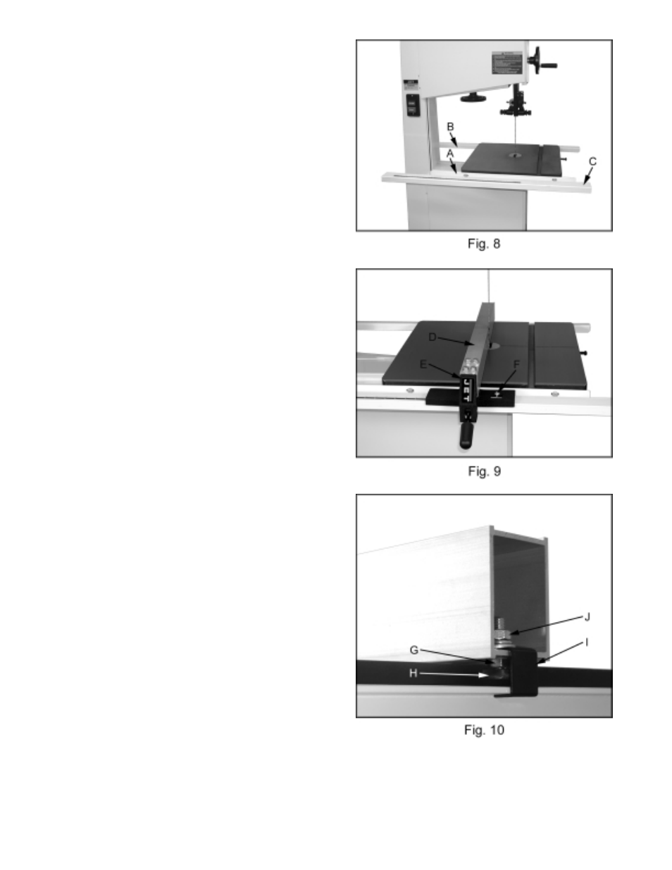 Jet Tools JWBS-16 User Manual | Page 11 / 30