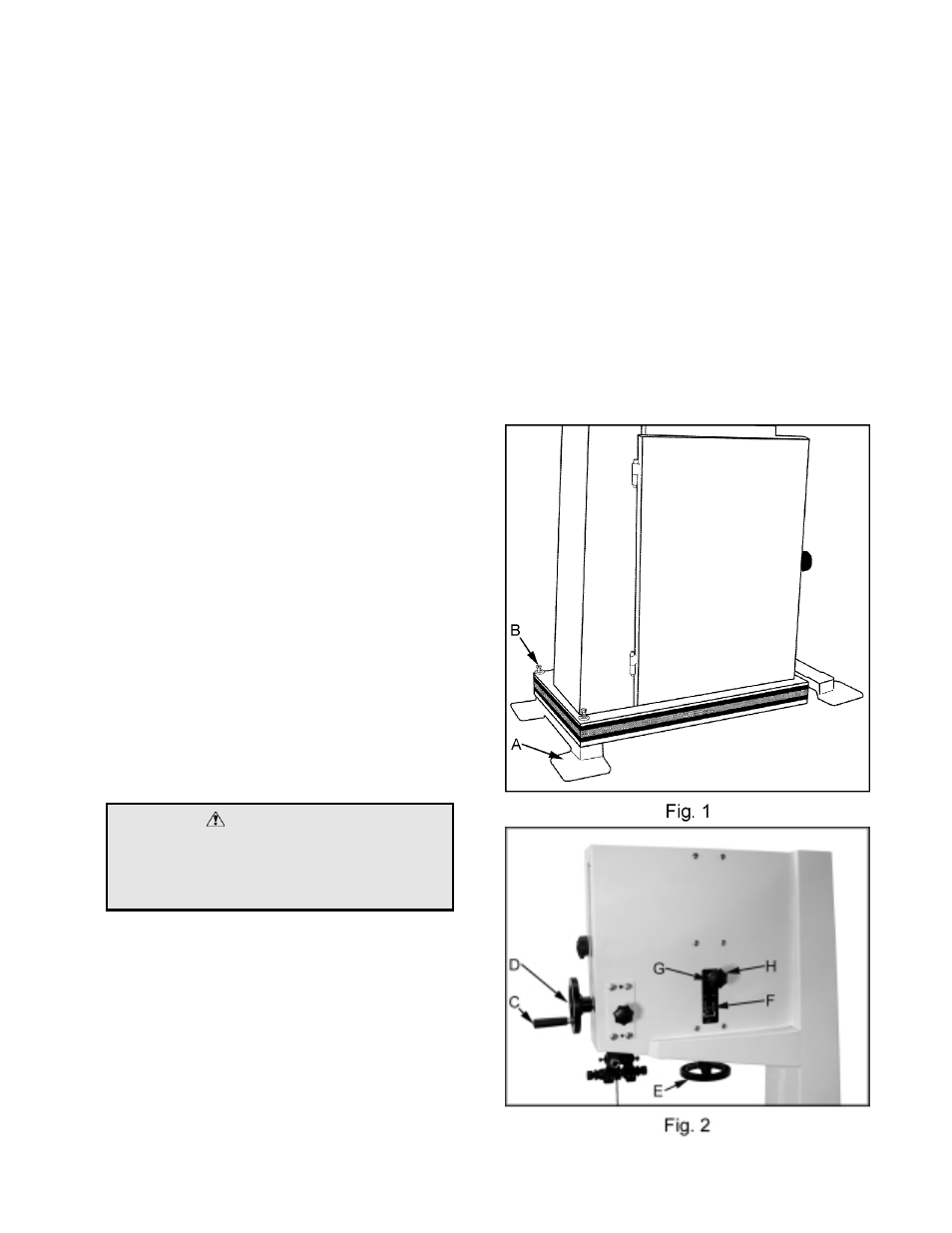Warning | Jet Tools JWBS-16 User Manual | Page 8 / 30