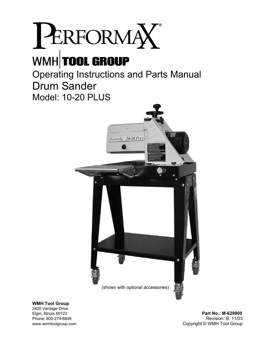 Jet Tools M-628900 User Manual | 24 pages