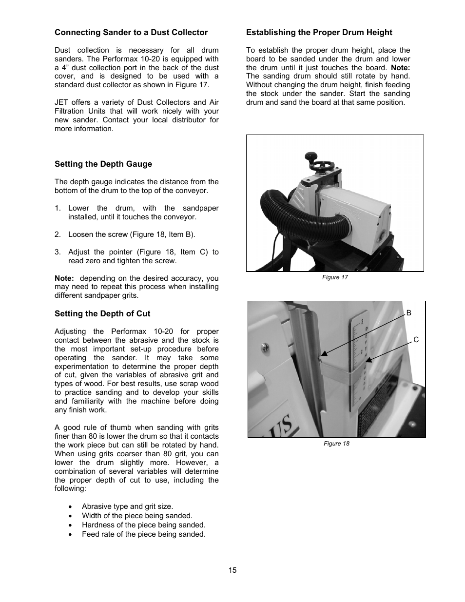 Jet Tools M-628900 User Manual | Page 15 / 24