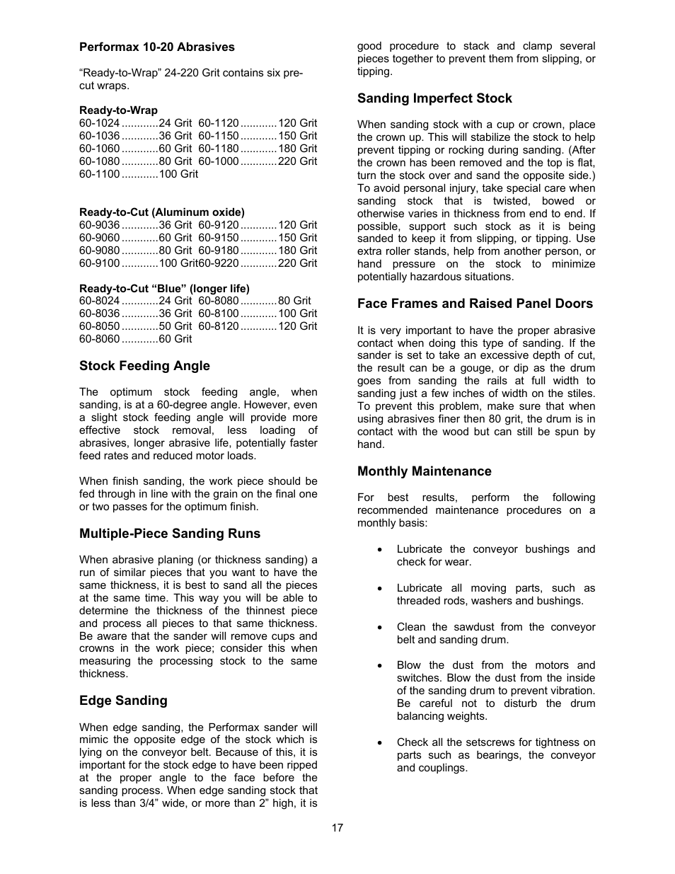 Jet Tools M-628900 User Manual | Page 17 / 24