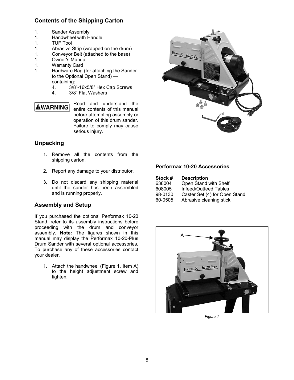 Jet Tools M-628900 User Manual | Page 8 / 24