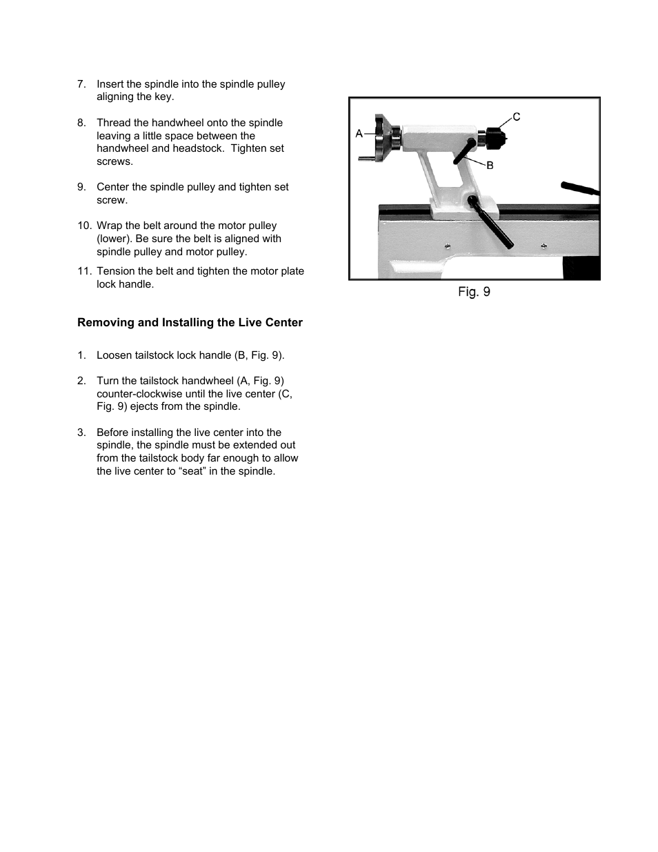 Jet Tools JML-1014 User Manual | Page 10 / 12