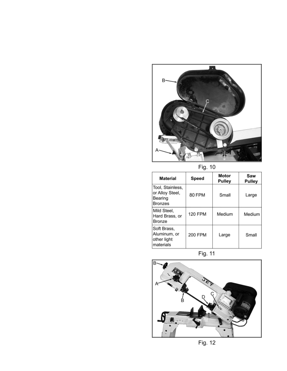 Jet Tools HVBS-56M User Manual | Page 9 / 17