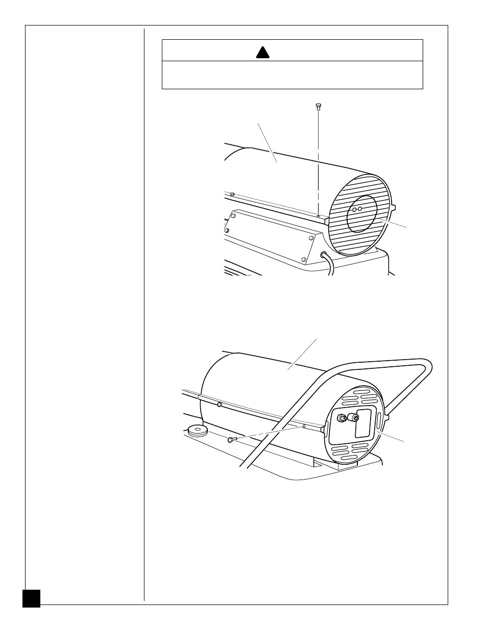 Service procedures, Warning | Jet Tools J100ECA User Manual | Page 10 / 24