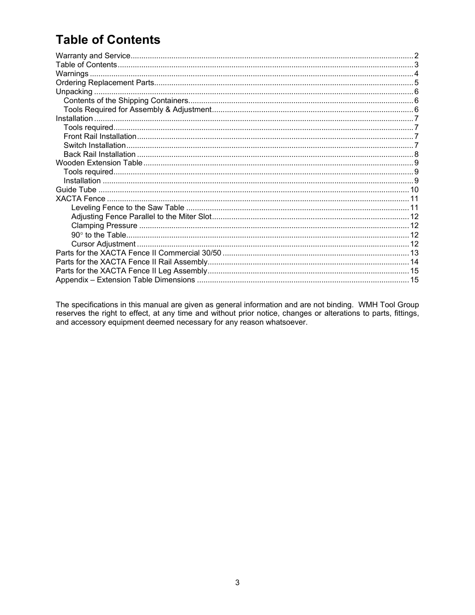 Jet Tools JTAS-12 User Manual | Page 31 / 44
