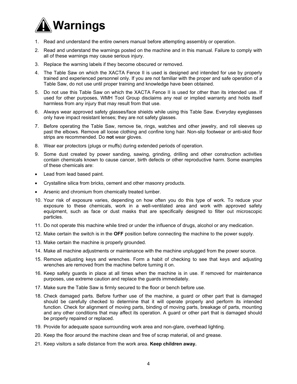 Jet Tools JTAS-12 User Manual | Page 32 / 44