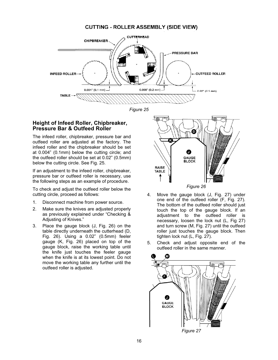 Jet Tools JWP-208 User Manual | Page 16 / 36