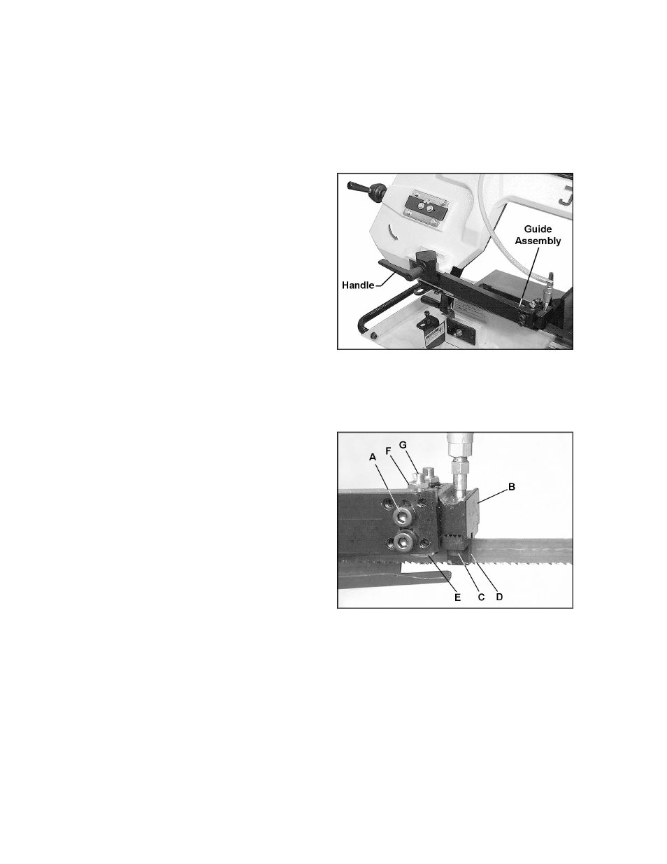 Blade guides | Jet Tools HBS-814GH User Manual | Page 14 / 32