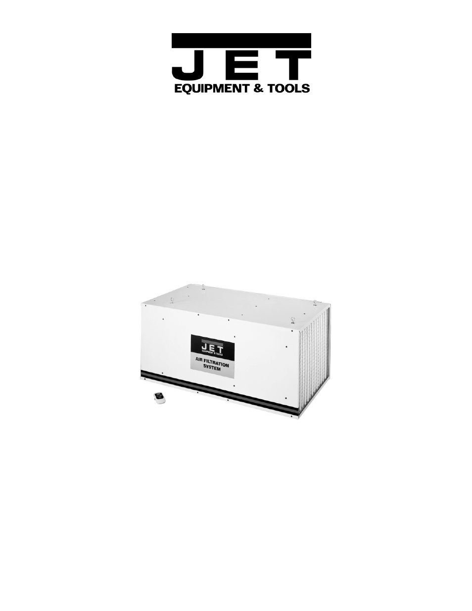 Jet Tools AFS-2000 User Manual | 11 pages