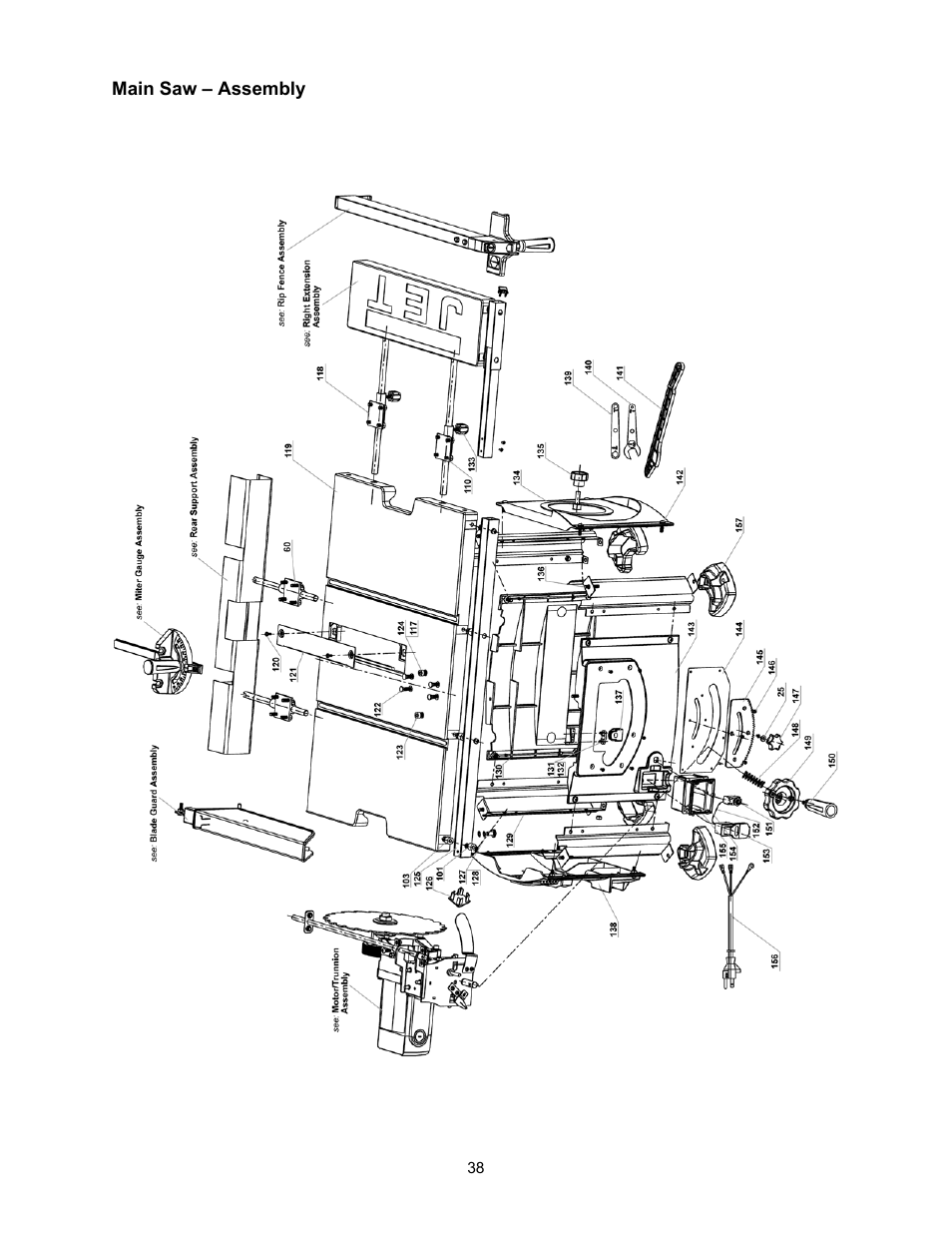 Jet Tools 708315BTA User Manual | Page 38 / 84