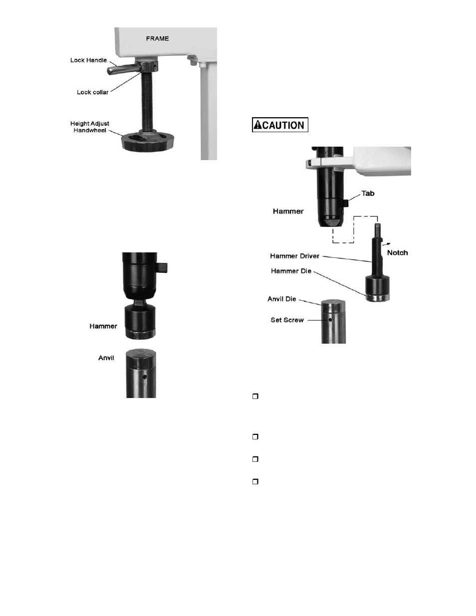 Jet Tools PH-24T User Manual | Page 9 / 12