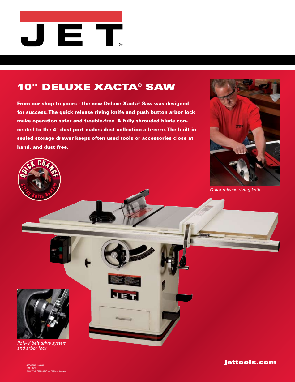 Jet Tools JTAS-10XL30-5/1DX User Manual | 2 pages