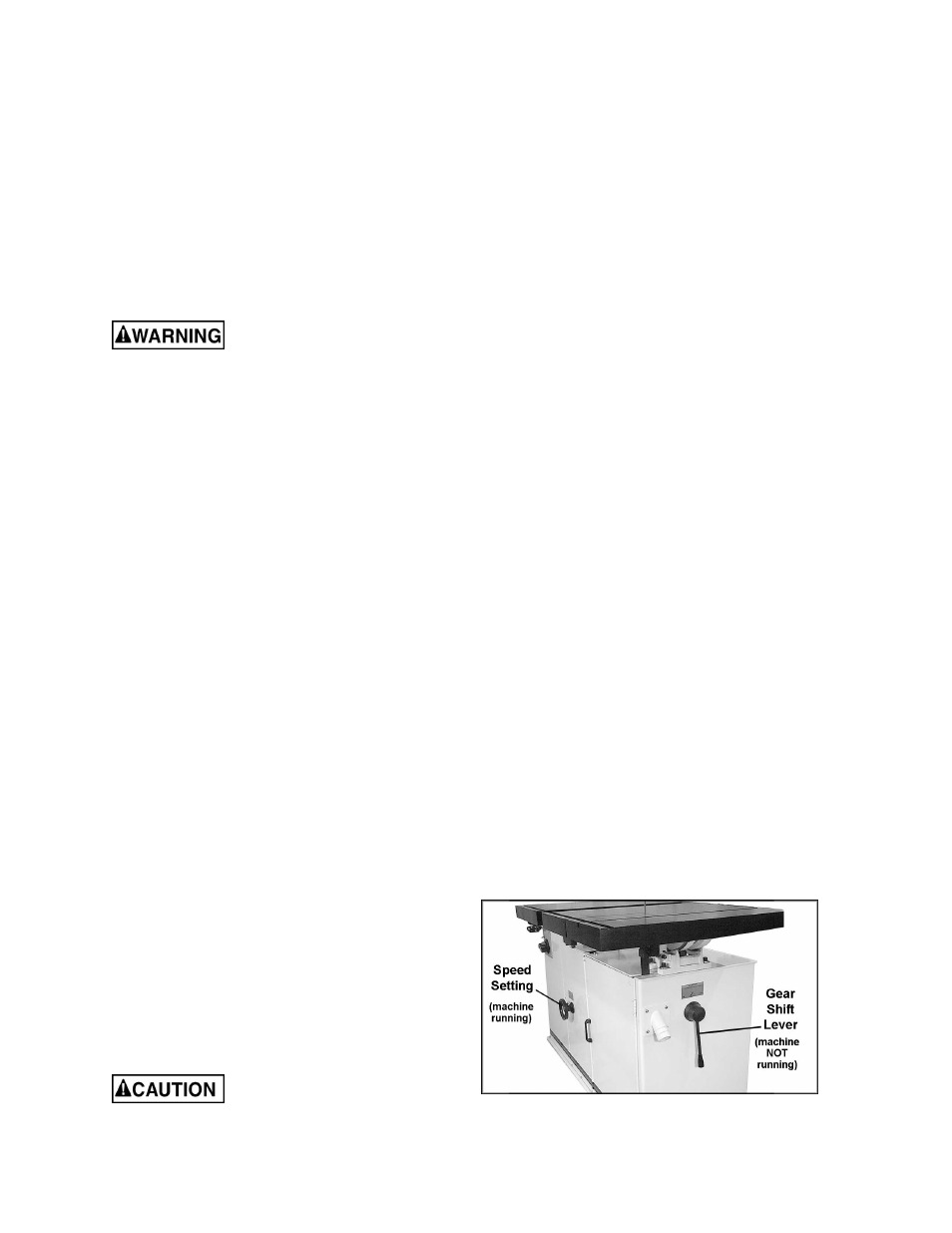 Work lamp bulb, Band saw operation | Jet Tools VBS-3612 User Manual | Page 15 / 44