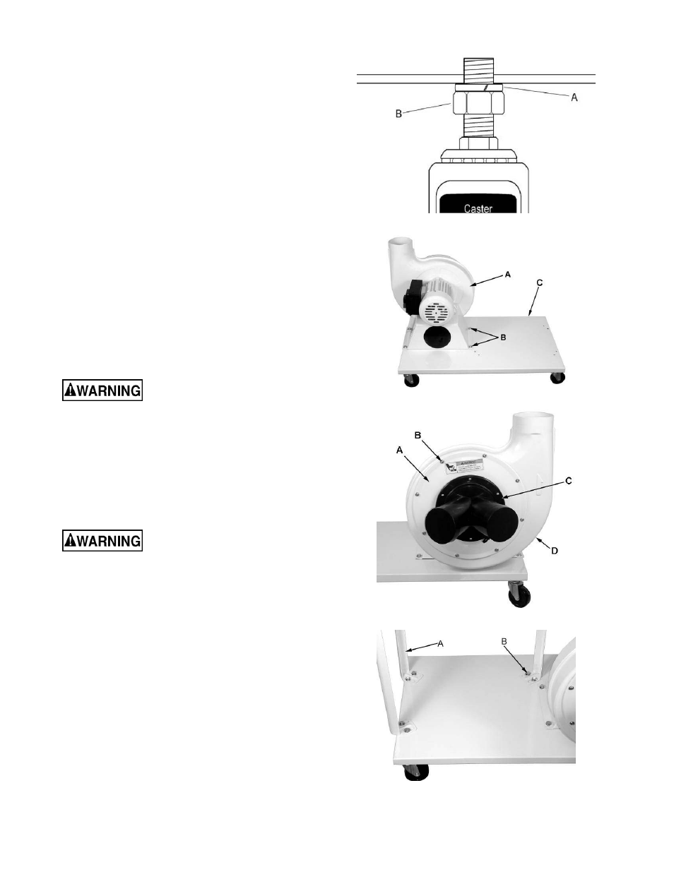 Base unit assembly | Jet Tools DC-1100CK User Manual | Page 9 / 24