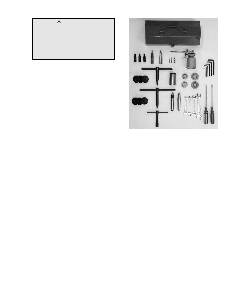 Warning | Jet Tools GH-1340W User Manual | Page 6 / 24