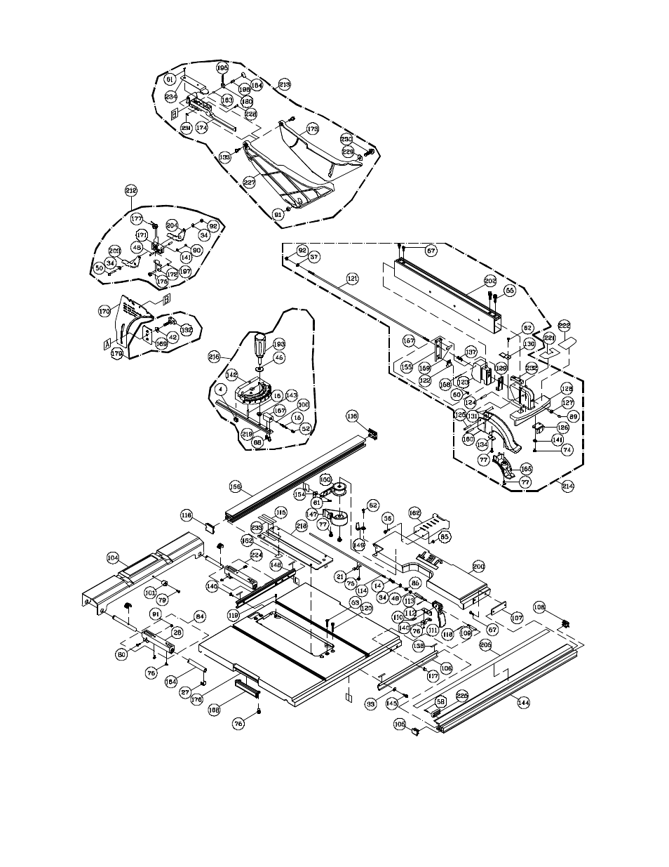 Jet Tools JOB SITE TABLE SAW JBTS-10MJS User Manual | Page 37 / 40