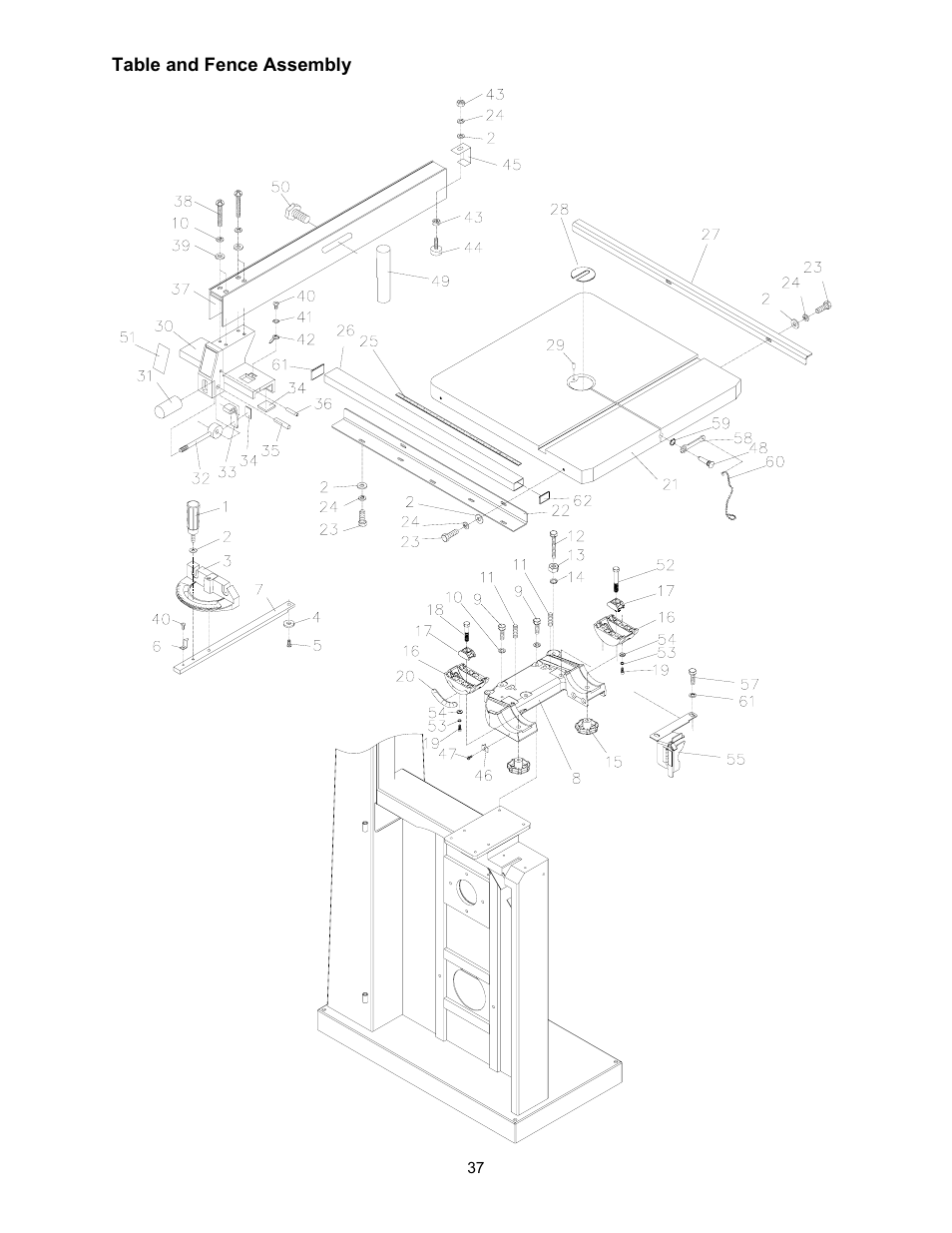 Jet Tools JWBS-18X-3 User Manual | Page 37 / 40