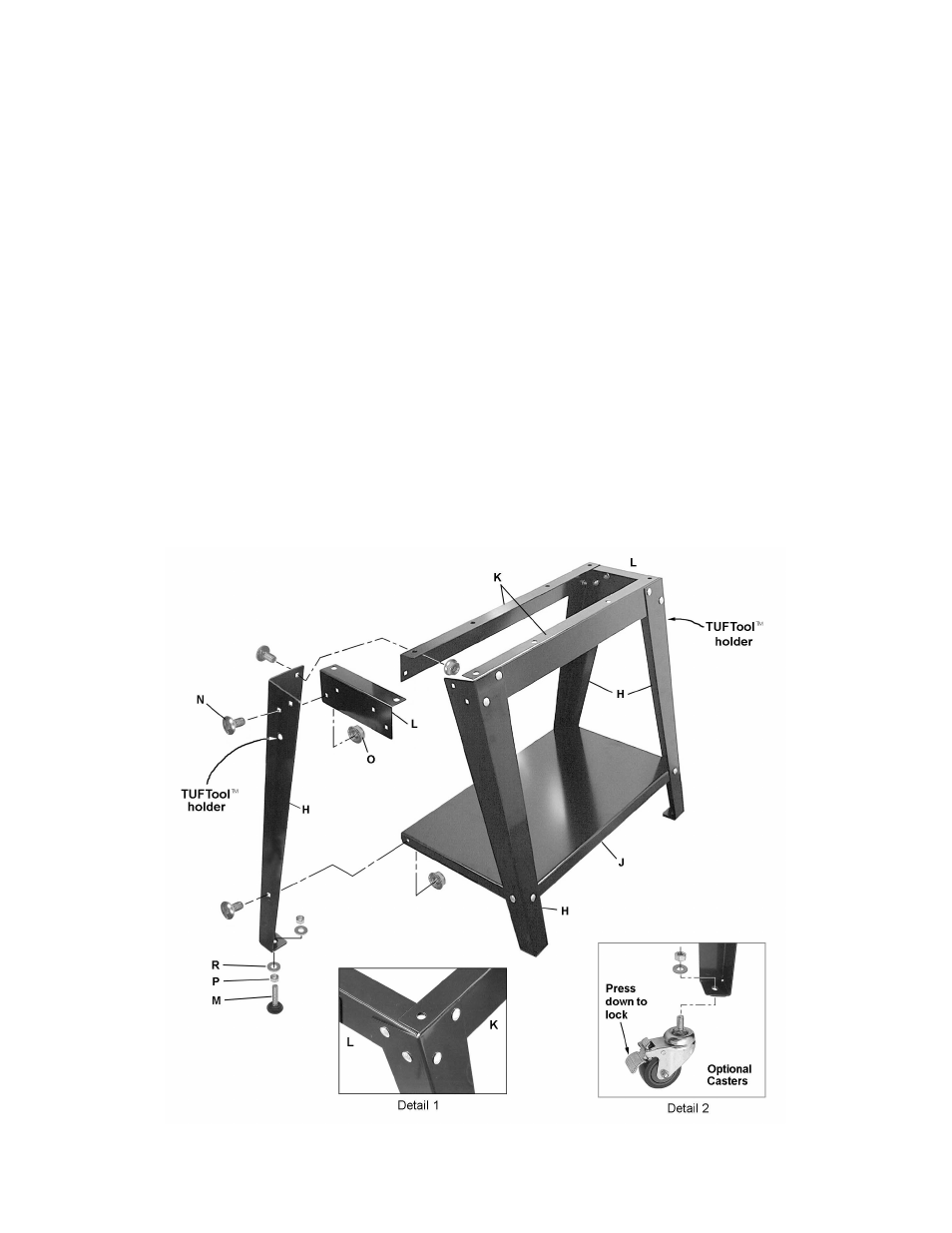 Assembling the stand | Jet Tools 16-32 Plus User Manual | Page 9 / 36