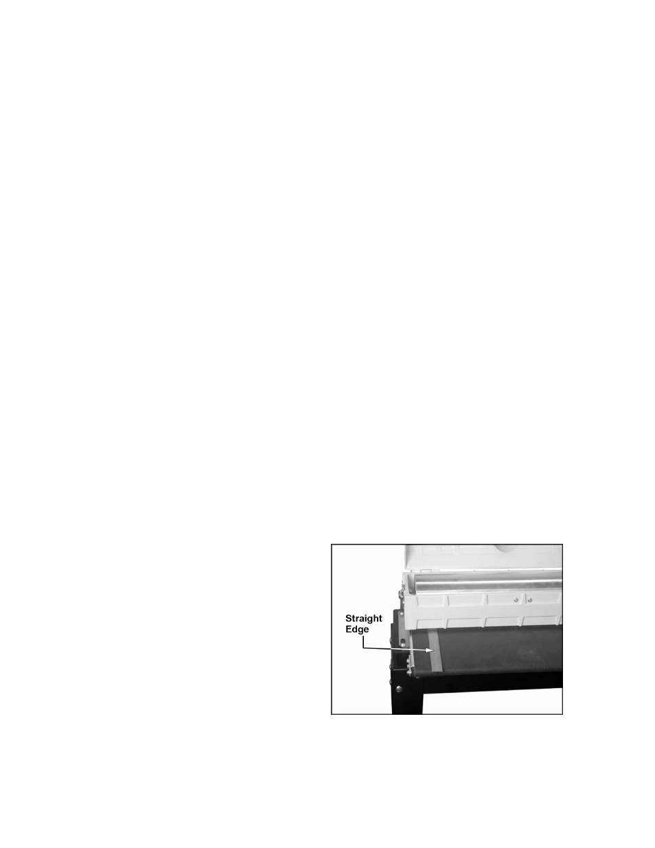 Checking drum alignment | Jet Tools Drum Sander User Manual | Page 16 / 36