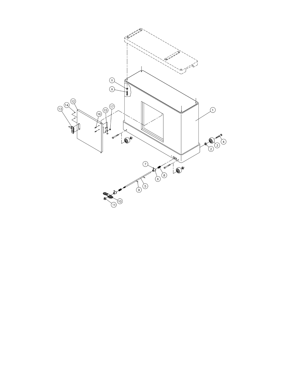 Closed stand – #609005 (optional accessory) | Jet Tools Drum Sander User Manual | Page 34 / 36