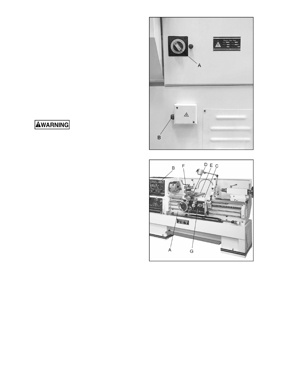 Conversion to 460 volt operation, General description | Jet Tools GH-1440ZX User Manual | Page 14 / 20