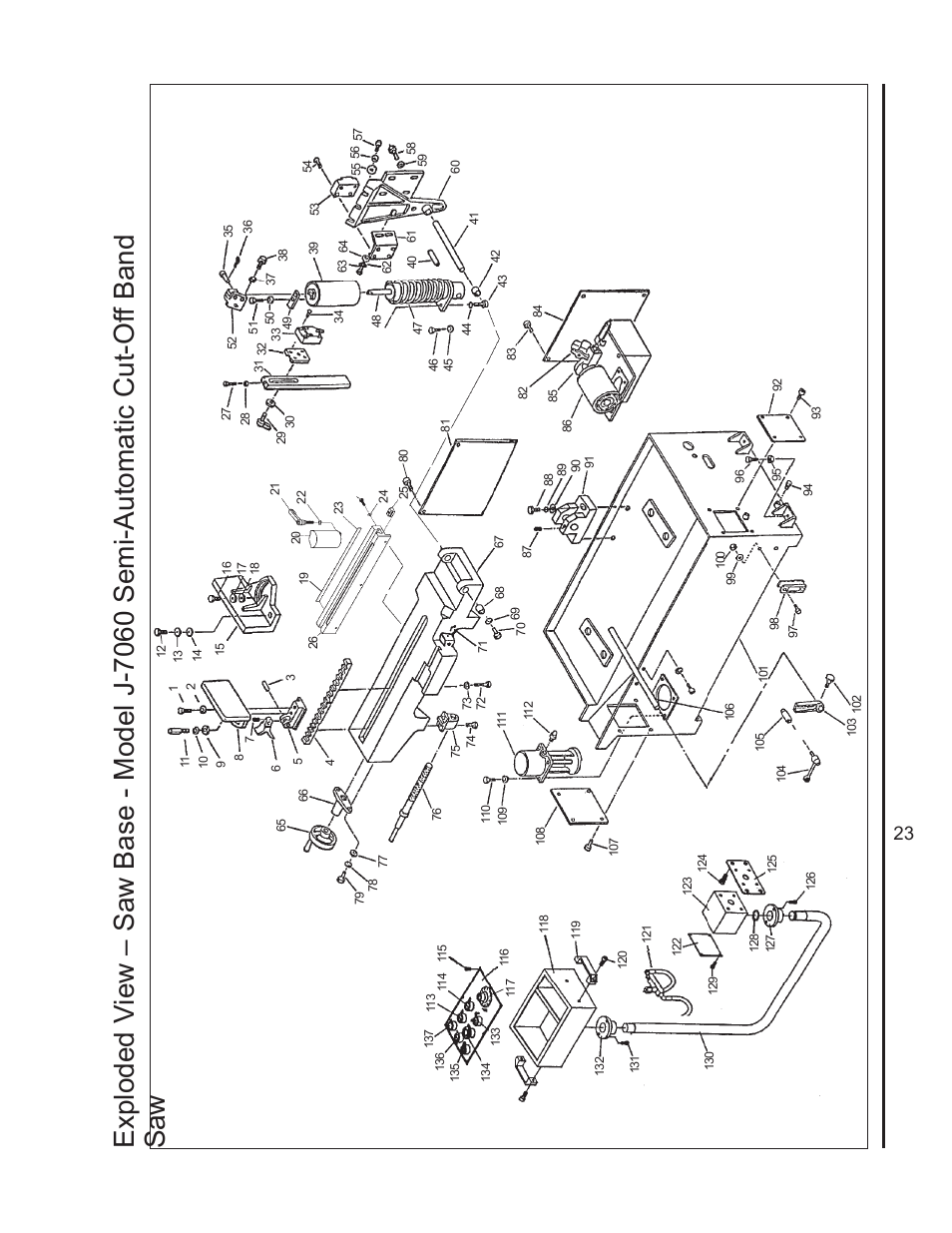 Jet Tools J-7060 User Manual | Page 23 / 28