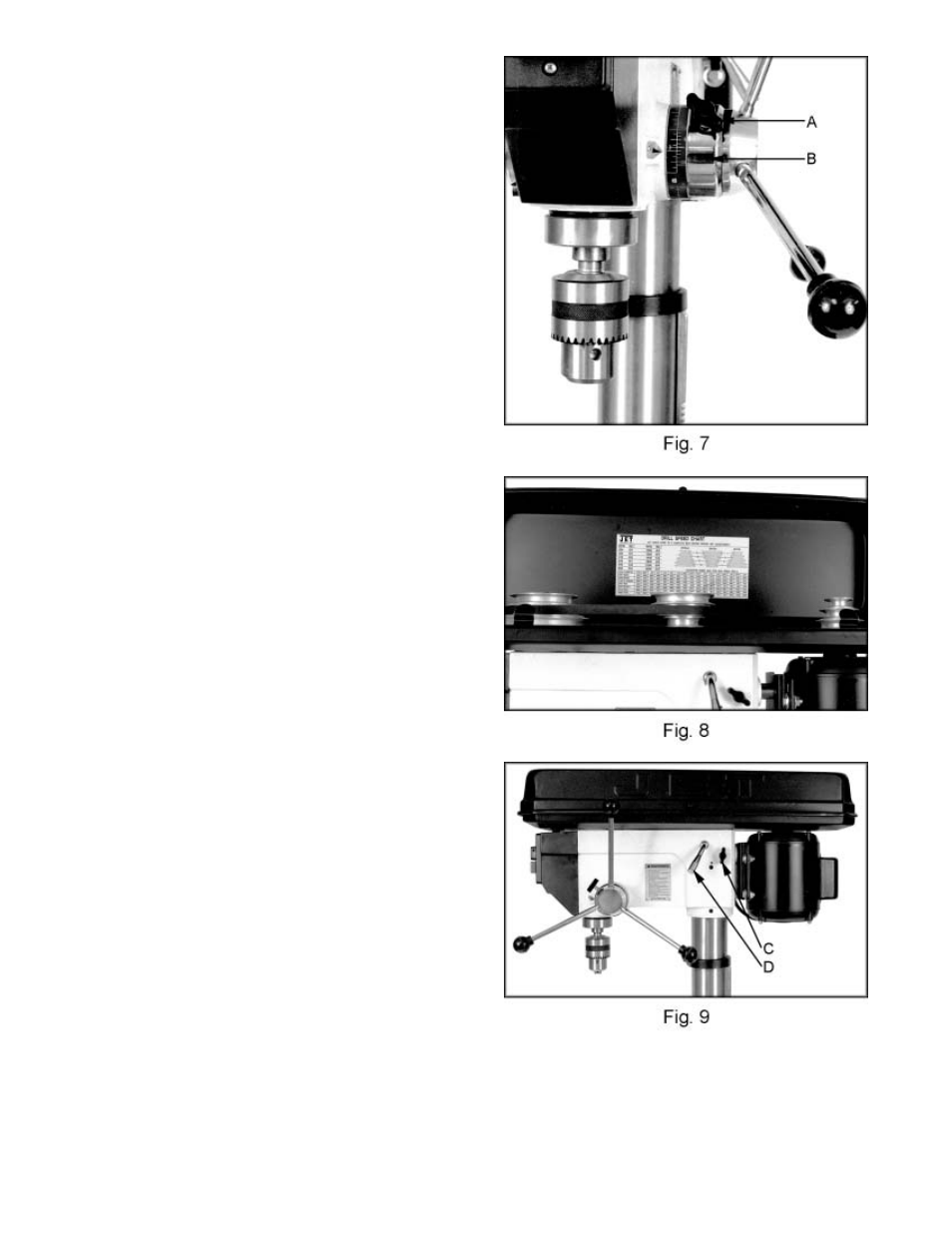 Jet Tools JDP-17FSE User Manual | Page 12 / 20