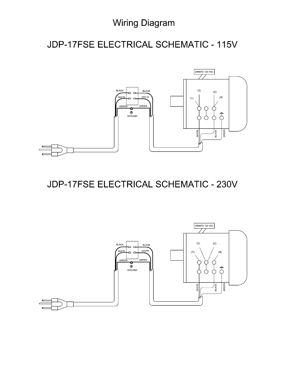 Jet Tools JDP-17FSE User Manual | Page 20 / 20