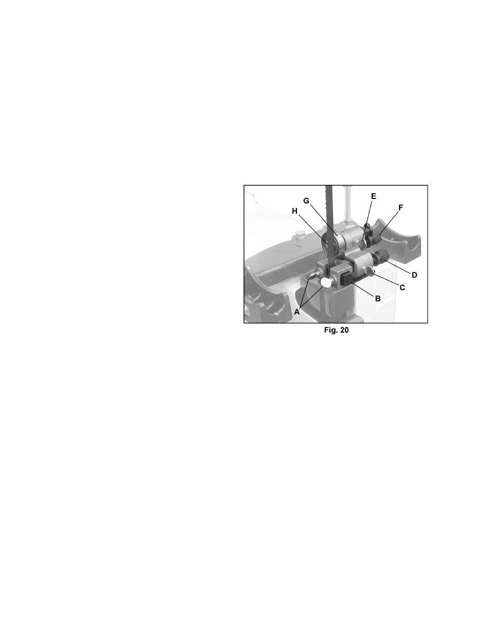 Jet Tools JWBS-14DX User Manual | Page 18 / 28