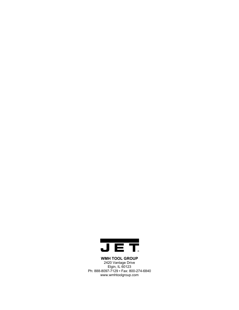 Jet Tools JWP-16OS User Manual | Page 36 / 36