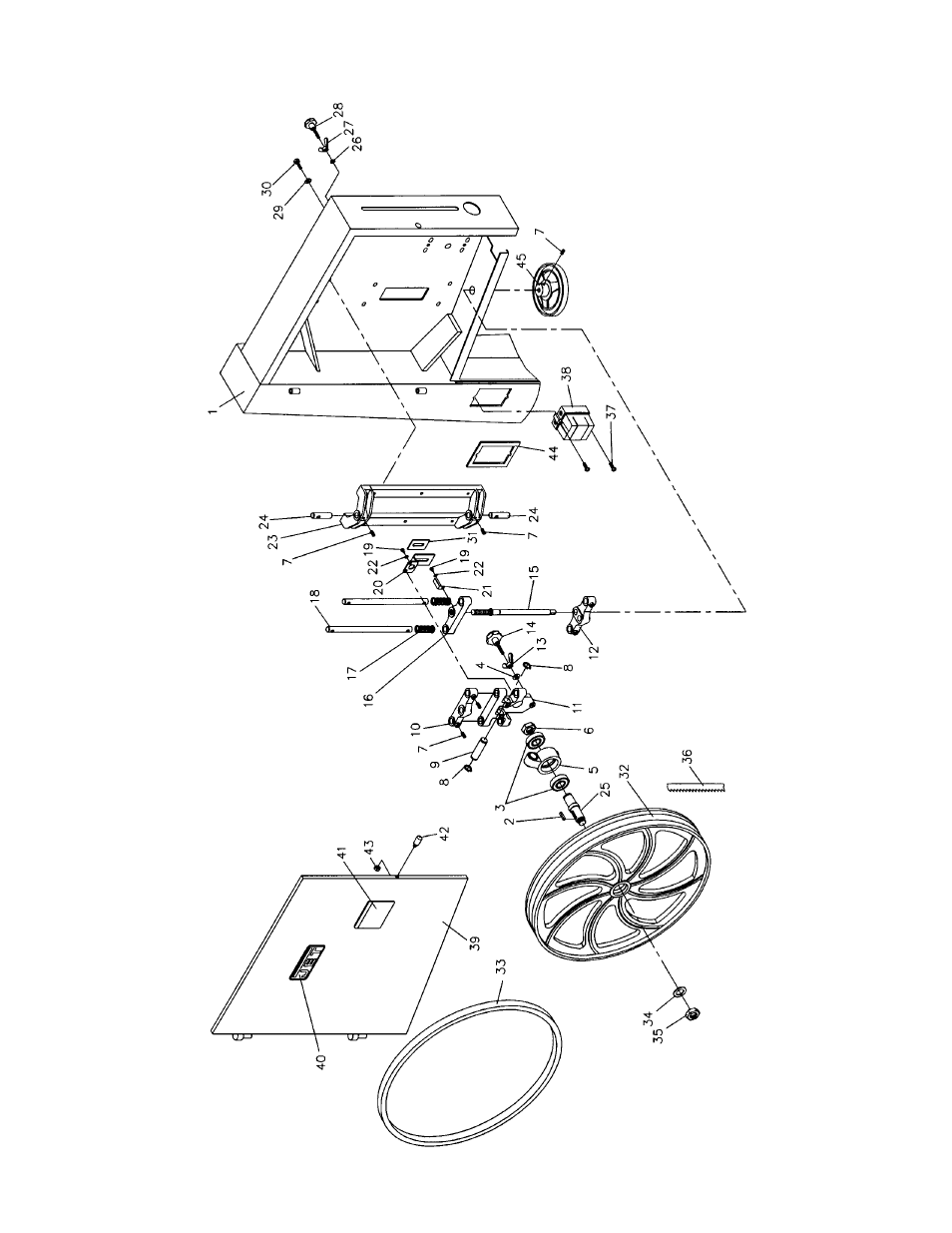 Jet Tools JWBS-20 User Manual | Page 16 / 26