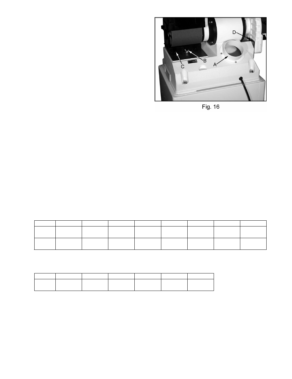 Jet Tools JSG-96 User Manual | Page 13 / 24