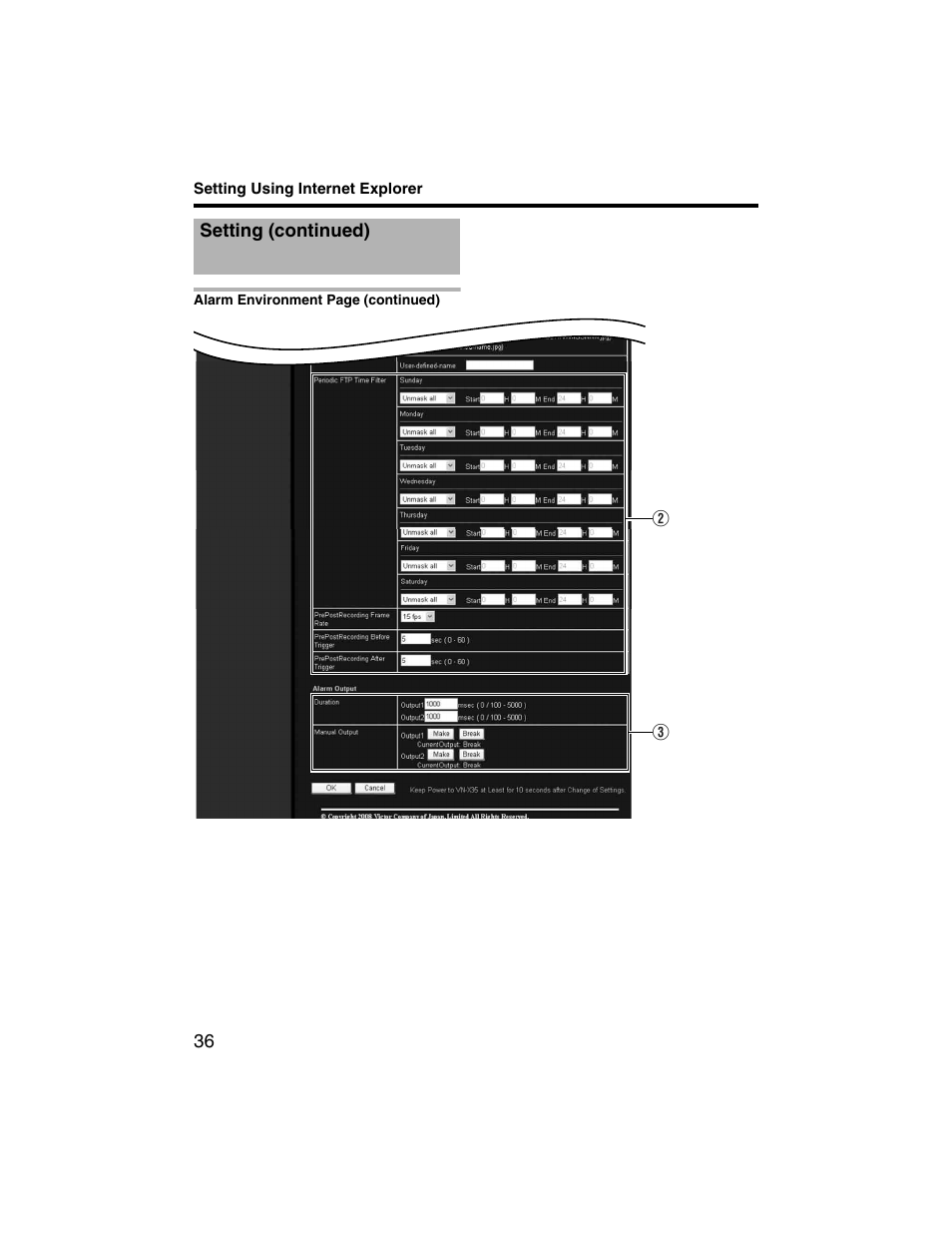 JVC VN-V225U series User Manual | Page 36 / 85