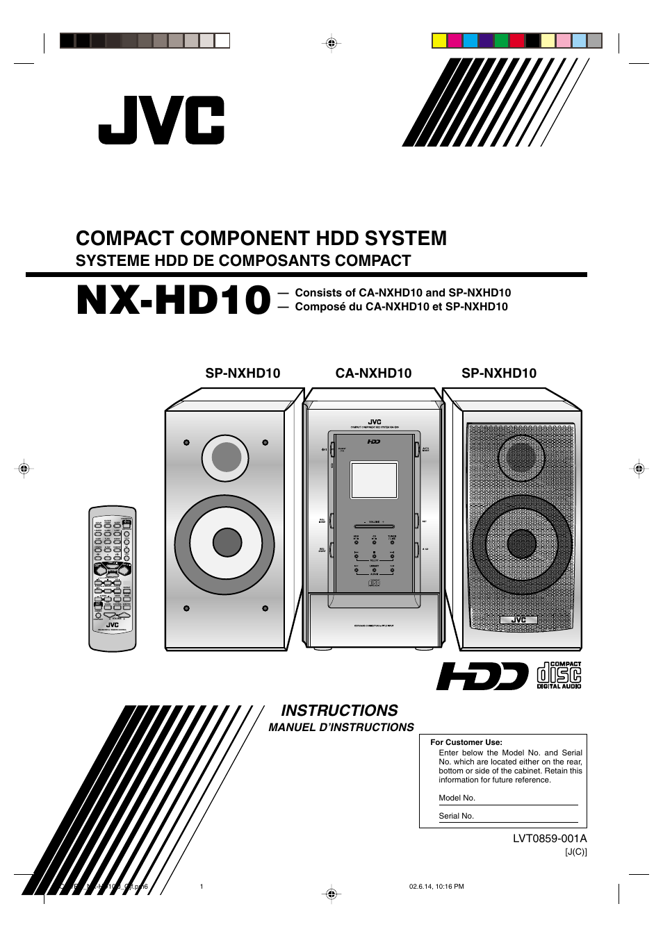 JVC NX-HD10 User Manual | 84 pages