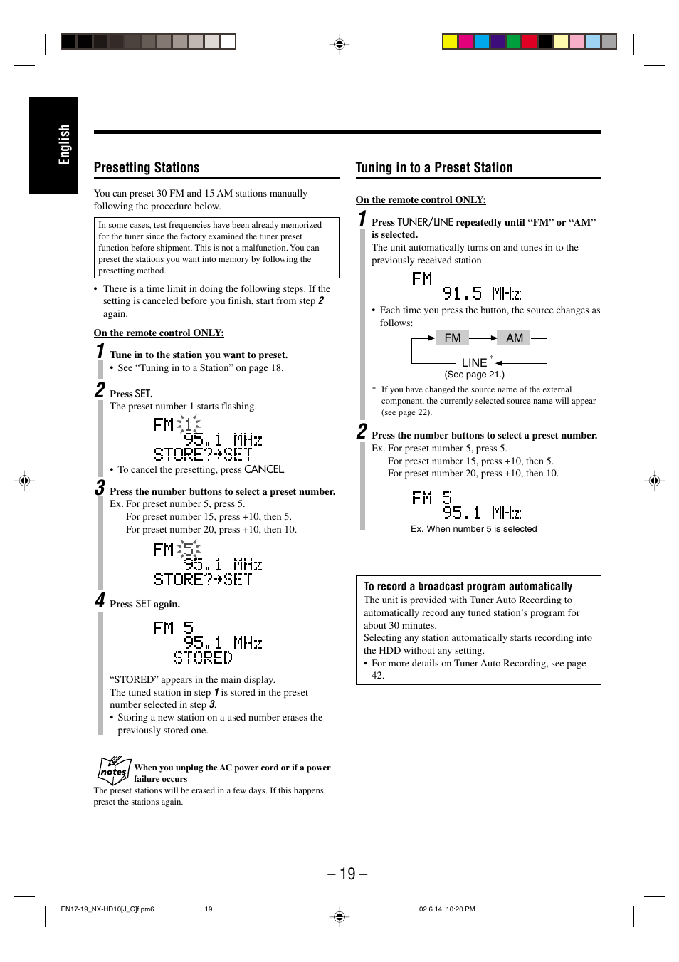 JVC NX-HD10 User Manual | Page 22 / 84