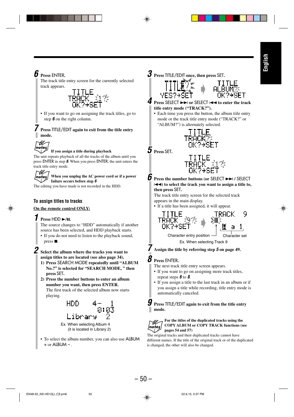 JVC NX-HD10 User Manual | Page 53 / 84
