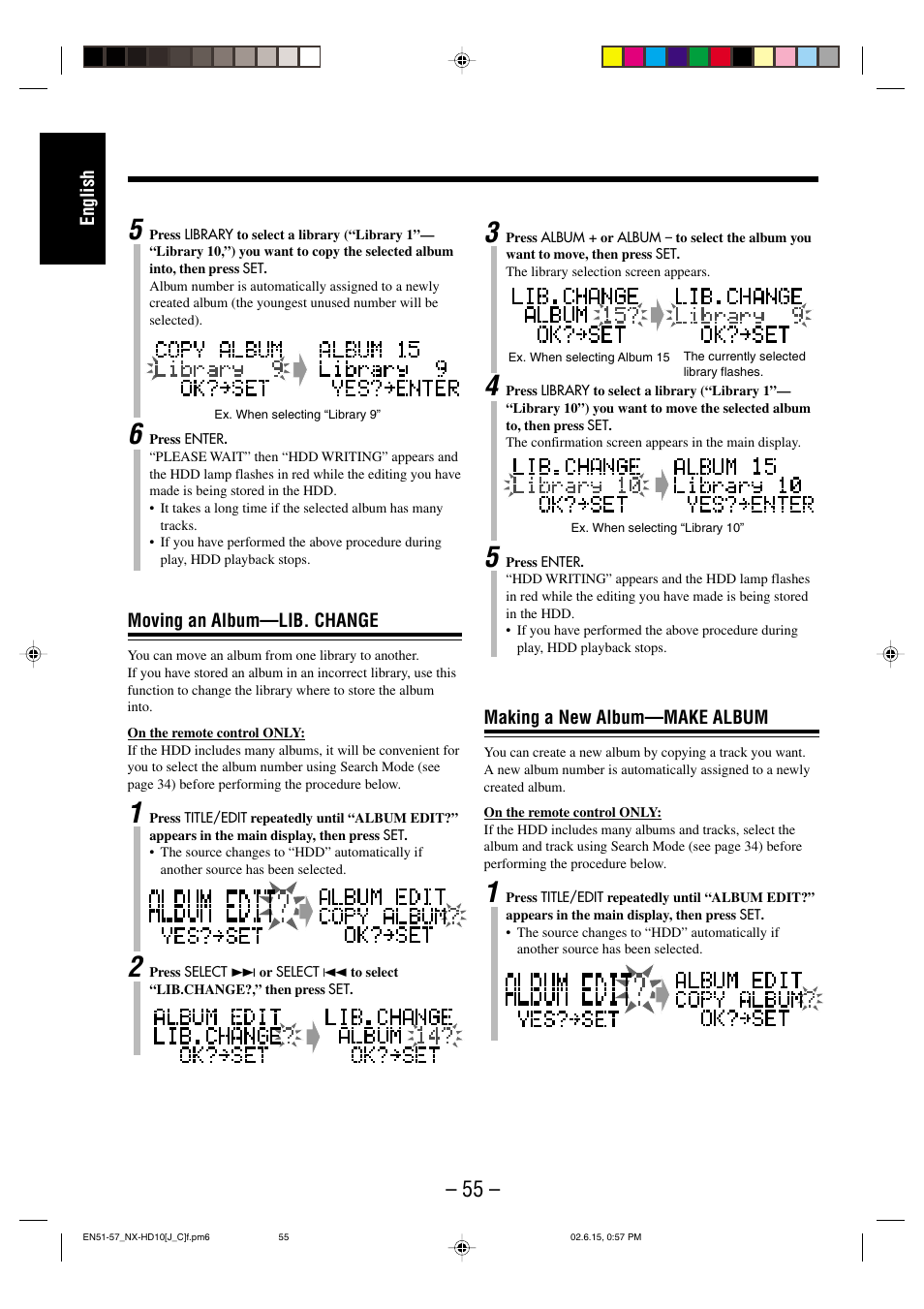 JVC NX-HD10 User Manual | Page 58 / 84
